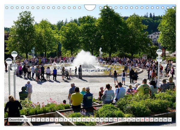 Produktbild: Kurort Marienbad (Wandkalender 2026 DIN A4 quer), CALVENDO Monatskalender