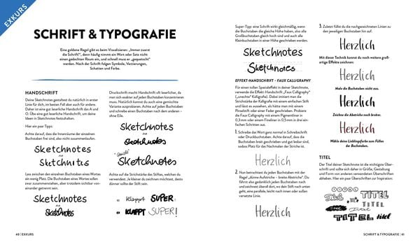 Produktbild: Let's sketch! Alles &uuml;ber Sketchnotes &ndash; Mit Icons und Symbolen Ideen visualisieren, Alltag optimieren, Freizeit organisieren