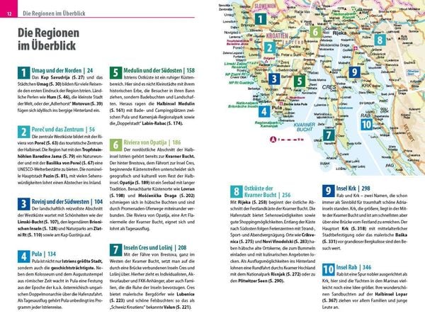 Reise Know-How Reiseführer Kroatien: Istrien und Kvarner Bucht