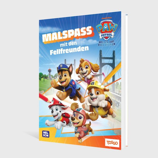 Produktbild: PAW Patrol Kindergartenheft: Malspa&szlig; mit den Fellfreunden