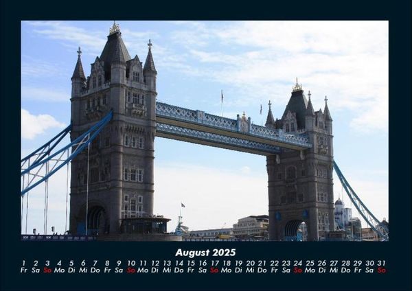 Produktbild: London 2025 Fotokalender DIN A4
