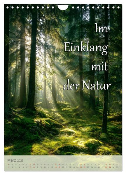 Produktbild: Unsere Erde atmet (Wandkalender 2026 DIN A4 hoch), CALVENDO Monatskalender