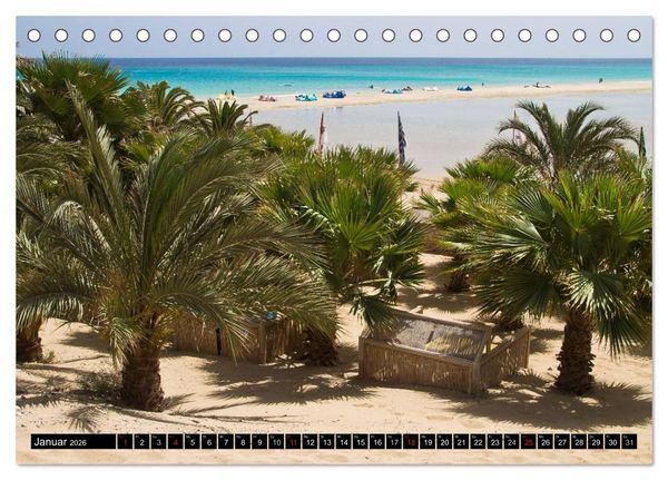 Produktbild: Fuerteventura, Insel der Stille (Tischkalender 2026 DIN A5 quer), CALVENDO Monatskalender
