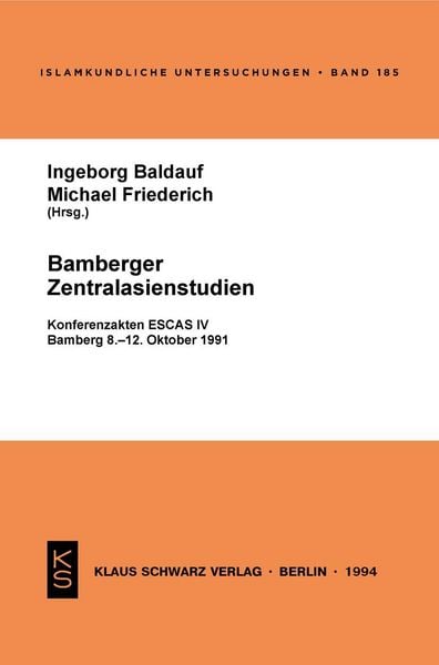 Produktbild: Bamberger Zentralasienstudien