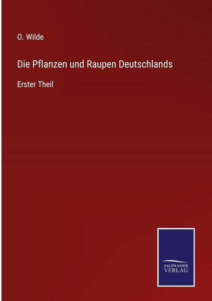 Produktbild: Die Pflanzen und Raupen Deutschlands