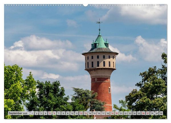 Produktbild: Mannheim - Stadt der Wassert&uuml;rme (Wandkalender 2026 DIN A2 quer), CALVENDO Monatskalender