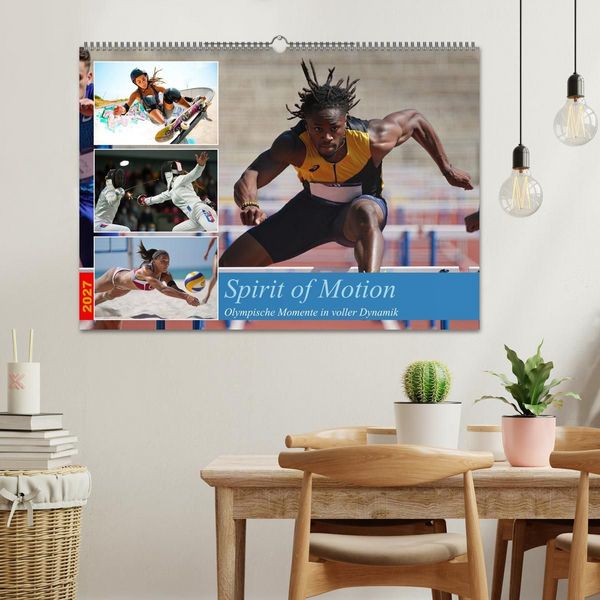 Produktbild: Spirit of Motion (Wandkalender 2027 DIN A2 quer), CALVENDO Monatskalender