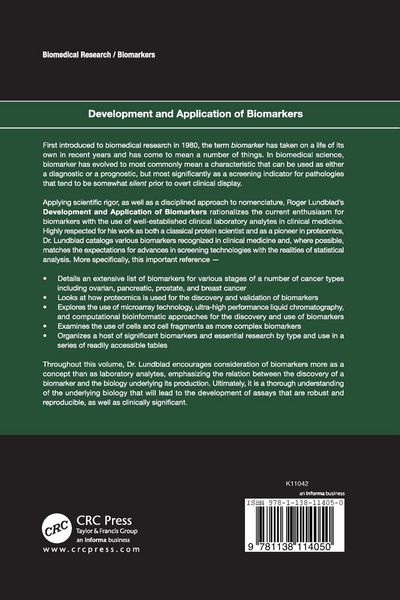 Produktbild: Development and Application of Biomarkers