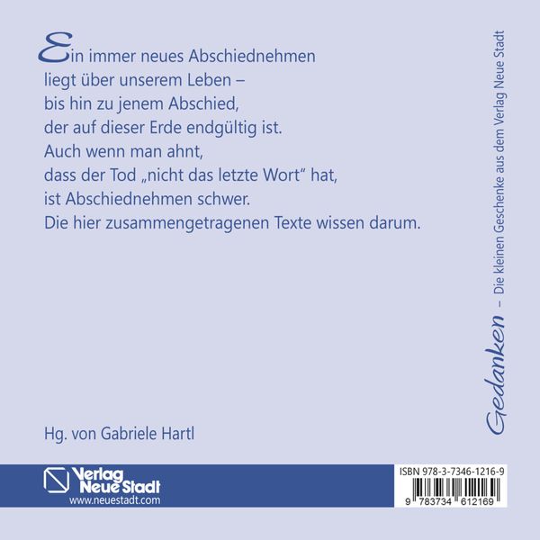 Produktbild: &hellip; &uuml;ber das Abschiednehmen