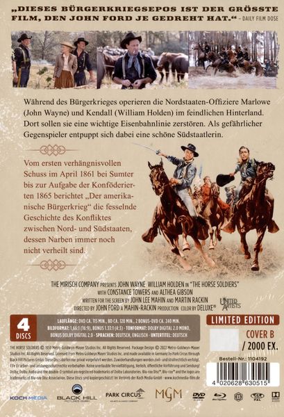 Produktbild: Der letzte Befehl (Mediabook B Limited Edition, Blu-ray + 3 DVDs)