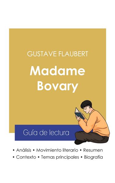 Produktbild: Gu&iacute;a de lectura Madame Bovary de Gustave Flaubert (an&aacute;lisis literario de referencia y resumen completo)