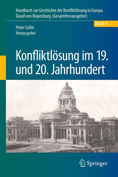 Produktbild: Konfliktl&ouml;sung im 19. und 20. Jahrhundert