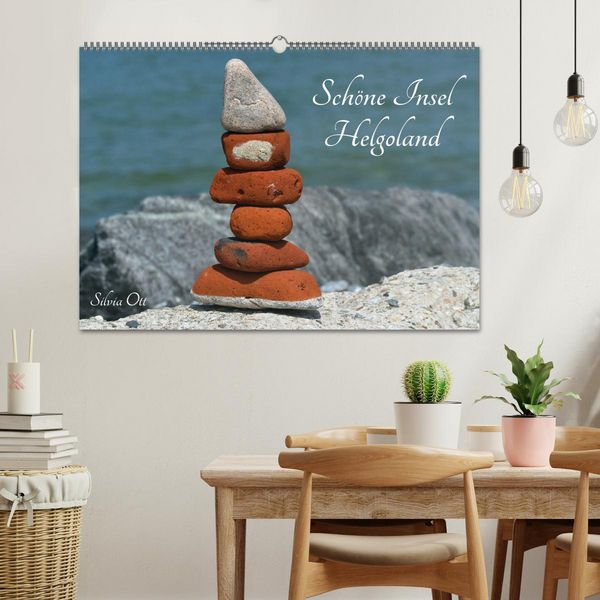 Produktbild: Sch&ouml;ne Insel Helgoland (Wandkalender 2026 DIN A2 quer), CALVENDO Monatskalender
