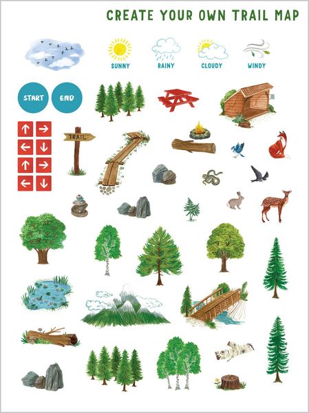 Produktbild: Backpack Explorer Stickers: Nature Adventure