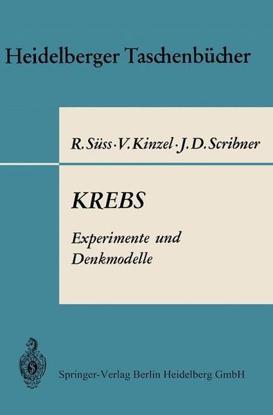 Produktbild: KREBS Experimente und Denkmodelle