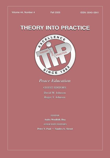 Produktbild: Peace Education Tip V44#4