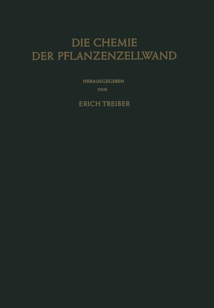Produktbild: Die Chemie der Pflanzenzellwand