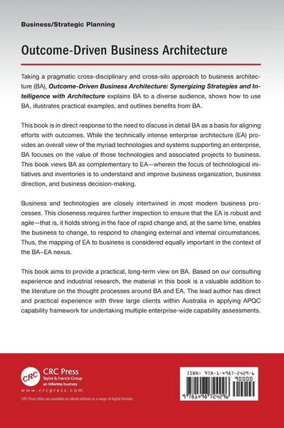 Produktbild: Outcome-Driven Business Architecture