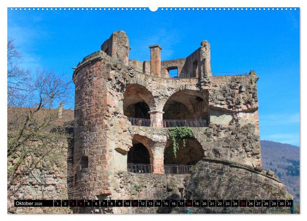 Produktbild: Historisches Heidelberg (Wandkalender 2026 DIN A2 quer), CALVENDO Monatskalender