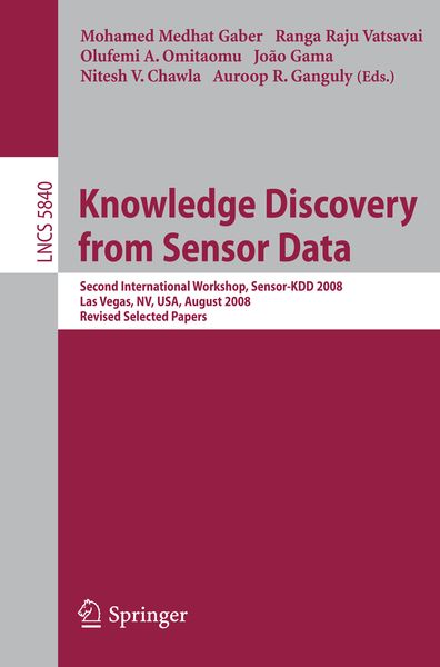 Produktbild: Knowledge Discovery from Sensor Data