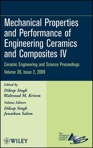 Produktbild: Mechanical Properties and Performance of Engineering Ceramics and Composites IV, Volume 30, Issue 2