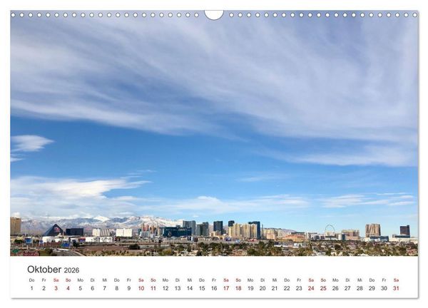 Produktbild: Nevada - Mehr als nur Las Vegas (Wandkalender 2026 DIN A3 quer), CALVENDO Monatskalender