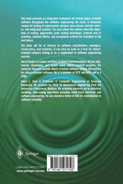 Produktbild: Testing Object-Oriented Software