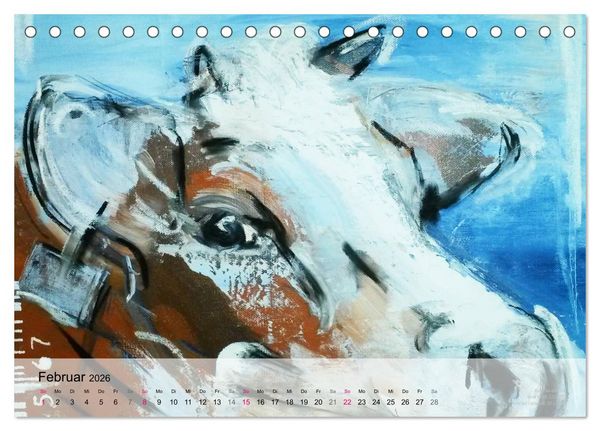 Produktbild: Kunst-Kalender von Stefanie Rogge (Tischkalender 2026 DIN A5 quer), CALVENDO Monatskalender