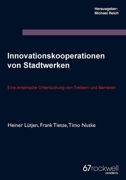 Produktbild: Innovationskooperationen von Stadtwerken