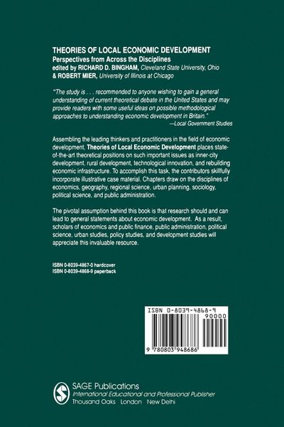 Produktbild: Theories of Local Economic Development