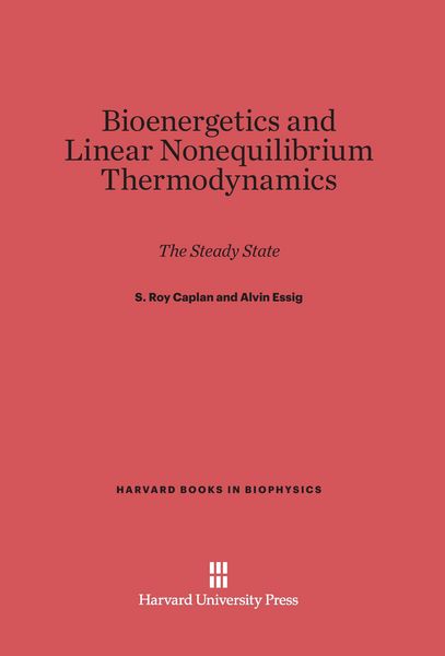 Produktbild: Bioenergetics and Linear Nonequilibrium Thermodynamics