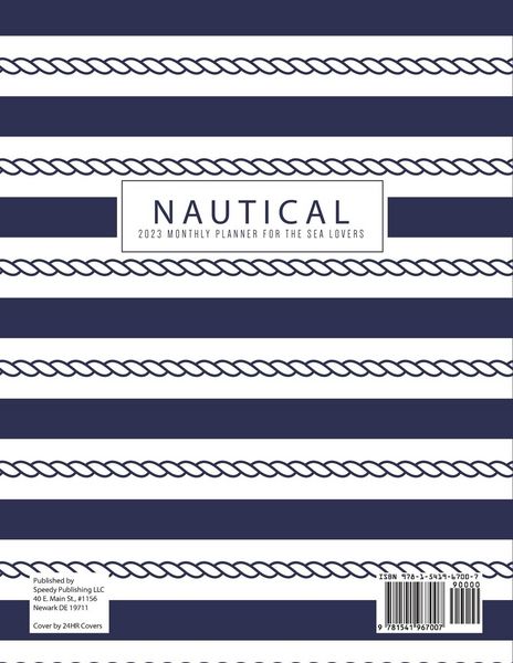Produktbild: Nautical 2023 Monthly Planner for the Sea Lovers