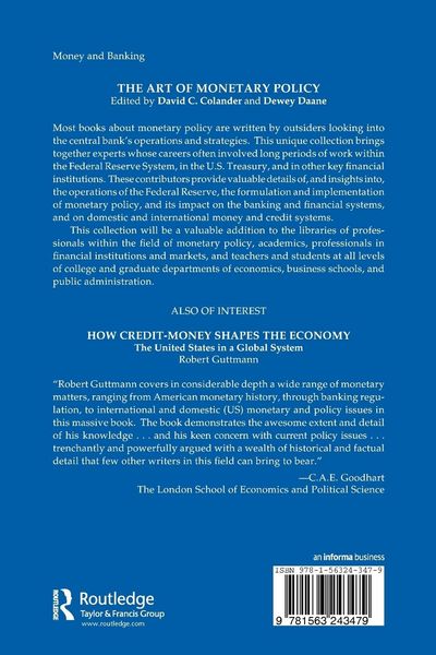Produktbild: The Art of Monetary Policy