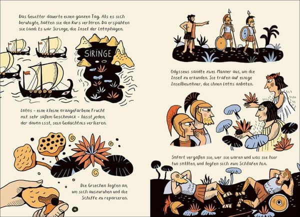 Produktbild: Die Odyssee. Graphic Novel