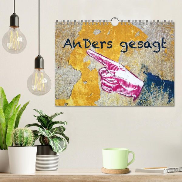 Produktbild: Anders gesagt (Wandkalender 2026 DIN A4 quer), CALVENDO Monatskalender