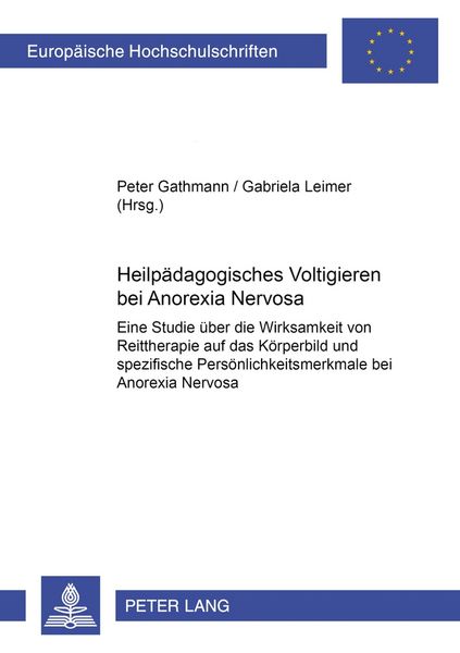 Produktbild: Heilp&auml;dagogisches Voltigieren bei &laquo;Anorexia Nervosa&raquo;