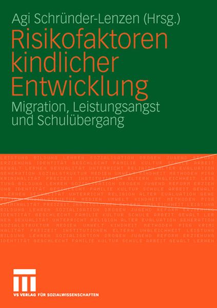 Produktbild: Risikofaktoren kindlicher Entwicklung