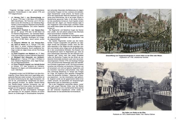 Produktbild: Die deutschen Kontingente im Amerikanischen Unabh&auml;ngigkeitskrieg 1776-1783