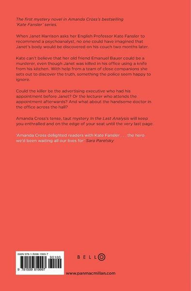 Produktbild: In the Last Analysis