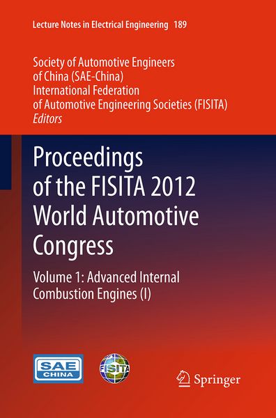 Produktbild: Proceedings of the FISITA 2012 World Automotive Congress