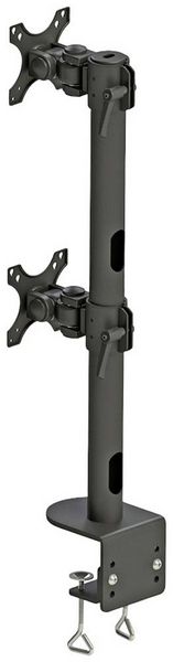 Produktbild: Neomounts Monitor-Tischhalterung FPMA-D960DVBLACKPLUS 2 Display(s) 43,2 cm (17") - 124,5 cm (49") Schwarz Schwenkbar, Rotierbar, Neigbar