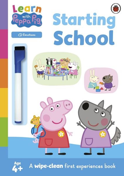 Produktbild: Learn with Peppa: Starting School wipe-clean activity book