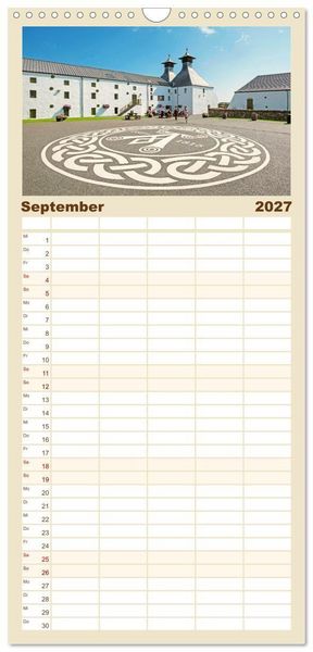 Produktbild: Familienplaner 2027 - Whisky: Reine Geschmacksache mit 5 Spalten (Wandkalender, 21 x 45 cm) CALVENDO