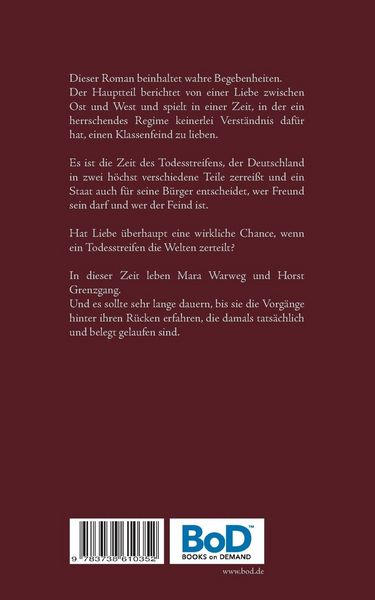 Produktbild: Liebe in Zeiten des Todesstreifens