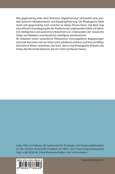 Produktbild: Ethik der Robotik und der K&uuml;nstlichen Intelligenz