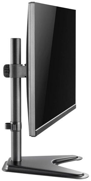 Produktbild: Manhattan Monitor-Tischhalterung 462037 1 Display(s) 43,2 cm (17") - 68,6 cm (27") Schwarz Rotierbar, Neigbar, Schwenkbar, H&ouml;henverstellbar