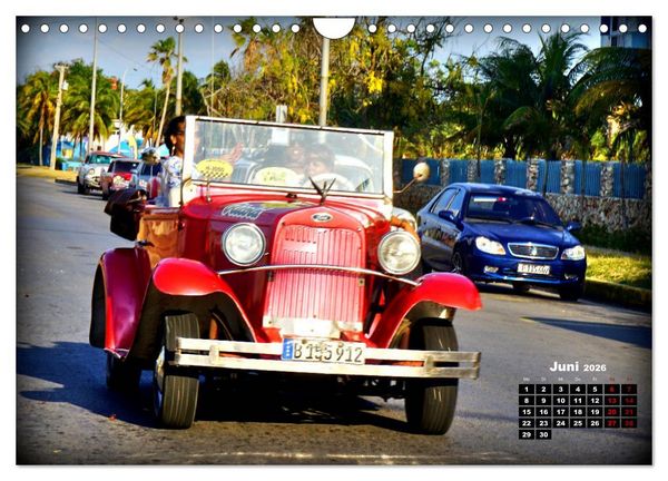 Produktbild: Pink Lady - Ford Modell A in Havanna (Wandkalender 2026 DIN A4 quer), CALVENDO Monatskalender