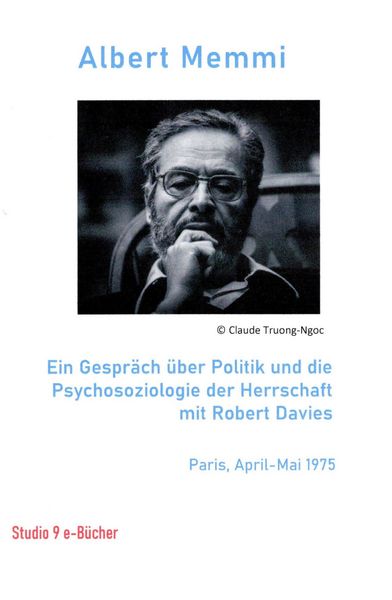 Produktbild: Ein Gespr&auml;ch &uuml;ber Politik und die Psychosoziologie der Herrschaft mit Robert Davies Paris, April-Mai 1975 (Konversationen, #1)