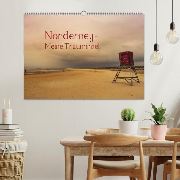 Produktbild: Norderney - Meine Trauminsel (Wandkalender 2026 DIN A2 quer), CALVENDO Monatskalender