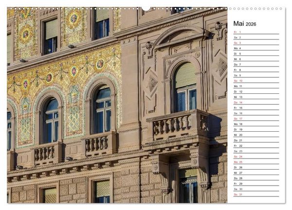 Produktbild: Triest - Habsburger Erbe und italienisches Flair (Wandkalender 2026 DIN A2 quer), CALVENDO Monatskalender